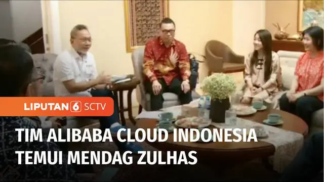 Menteri Perdagangan Zulkifli Hasan menerima kedatangan Country Manager Alibaba Cloud Indonesia di kediamannya di Jakarta. Alibaba yang dikenal sebagai raksasa teknologi asal Tiongkok meminta Mendag menyampaikan sambutan pada Apsara Database Summit 20...