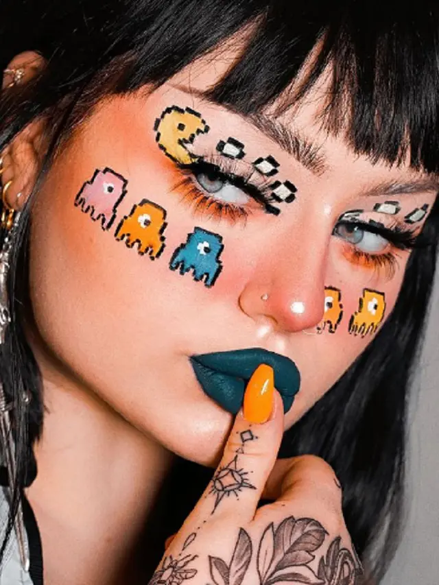 Kreatif, Penata Rias Asal Norwegia Ini Hasilkan Ilusi Makeup yang Tak Biasa