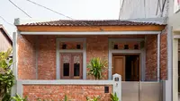 7 Desain Rumah 1 Lantai Batu Bata Ekspos Biaya Irit Tapi Modern di Desa