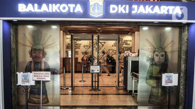 Suasana Balai Kota Usai Gubernur Anies Baswedan Positif COVID-19