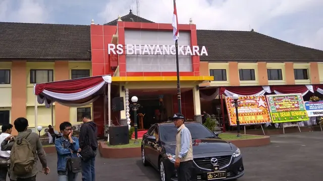 RS Bhayangkara Polda DIY tempat pelaku penyerangan di Gereja Santa Lidwina dirawat