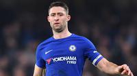 7. Gary Cahill - Gary Cahill diboyong dari Bolton dengan raihan 13 gol di semua kompetisi. Bersama Mourinho, performa Cahill semakin ciamik dan terpilih dalam PFA Team of the Year pada 2014 dan 2015. (AFP/Ben Stansall)
