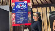 Maria Theodore di Vidio Sport Festival 2026. (Afradhiya NR / LIputan6.com)