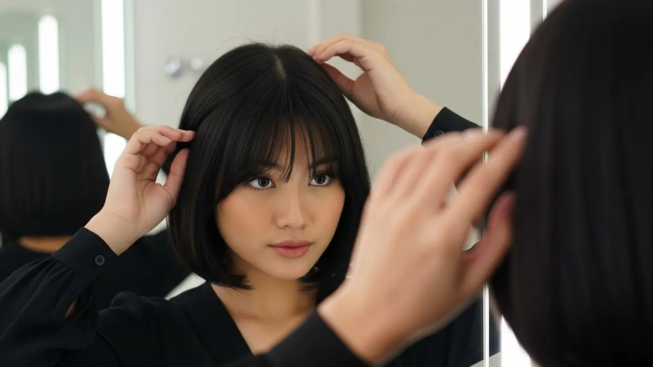 Gaya Rambut Bob Pendek Korea Terhits 2025
