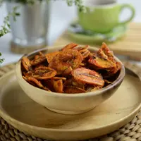 Ilustrasi keripik pisang balado./Copyright shutterstock.com/g/Astrid%2BNindya%2BMustafa