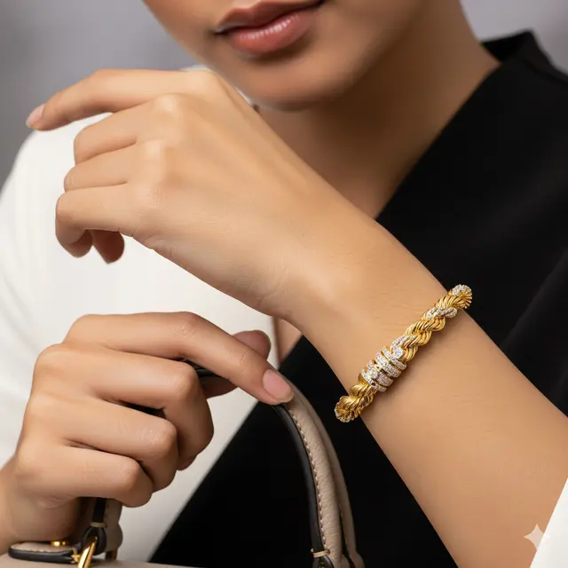 Gelang Emas 30 Gram Perhiasan Premium