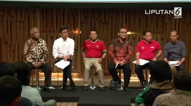 Enam dari sembilan calon ketua umum memaparkan visi dan misi PSSI 2016-2020