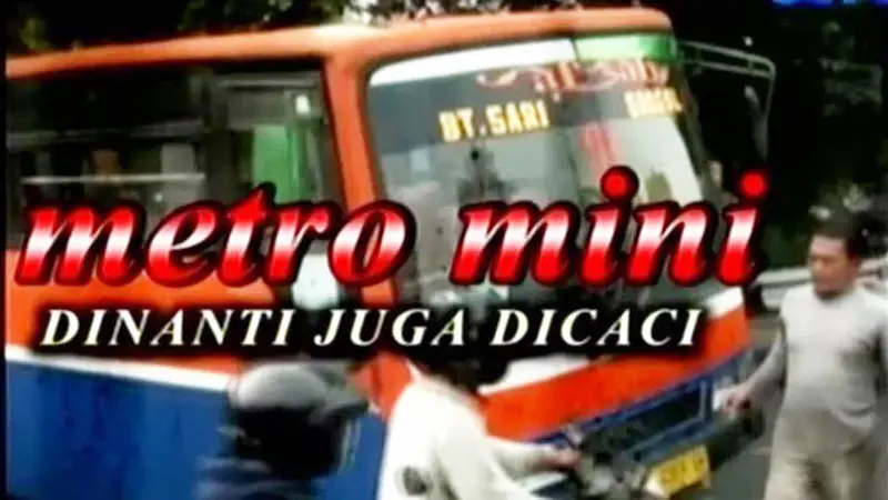 Barometer Pekan Ini: Metromini, Dinanti Juga Dicaci