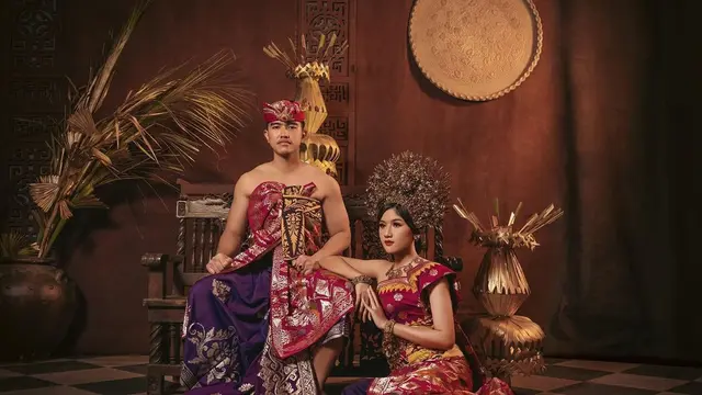 7 Potret Prewedding Kaesang Pangarep dan Erina Gudono dengan Baju Adat, Jadi Sorotan
