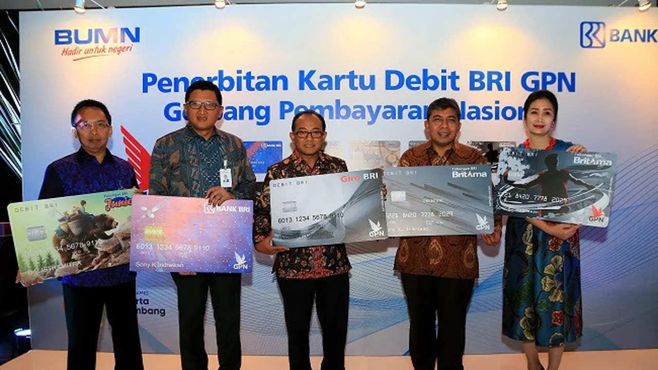 Bank BRI launching Gerbang Pembayaran Nasional (GPN) Card (Dok Foto: PT BRI Tbk)