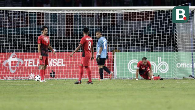 Sepak Bola : Indonesia Vs Palestina