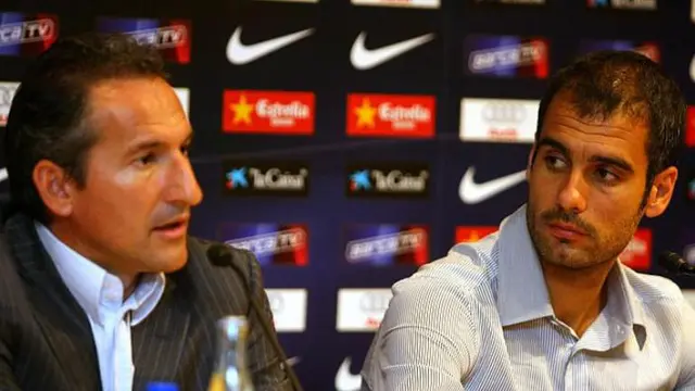 Guardiola dan Txiki Begiristain