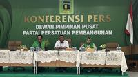 DPP PPP akan menggelar Mukernas pada 13-15 Desember 2024. Mukernas PPP rencananya akan digelar di Hotel Mercure, Ancol, Jakarta Utara. (Liputan6.com/Winda Nelfira)