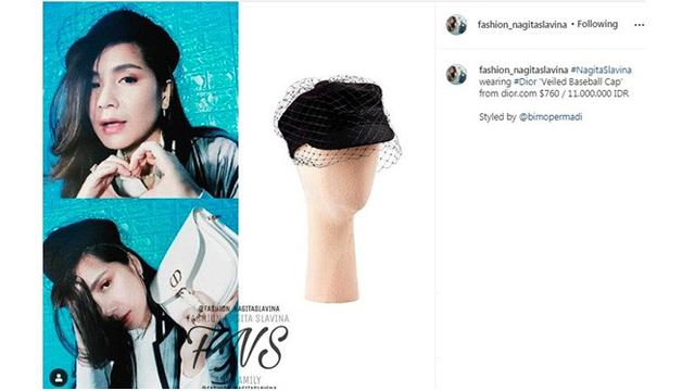7 Koleksi Topi Nagita Slavina Ini Ditaksir Capai Puluhan Juta, Bikin Geleng Kepala