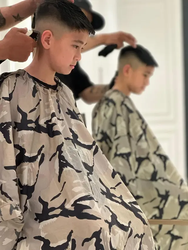 Penampilan Rafathar dengan Gaya Rambut Baru. (instagram/raffinagita1717)