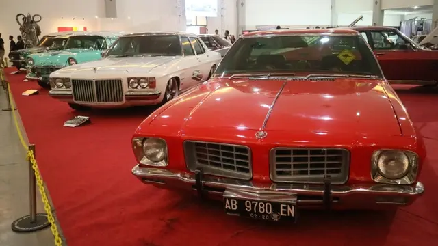 Mobil klasik kustom di Kustomfest 2018.