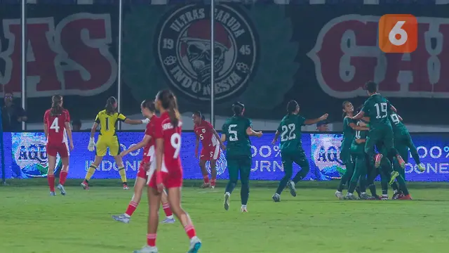 Timnas Indonesia Putri Vs Pakistan