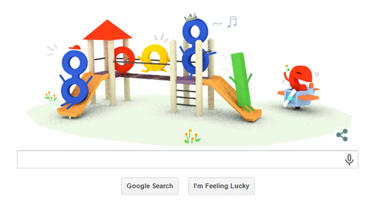 Google Doodle Meriahkan Hari Anak Nasional 2015