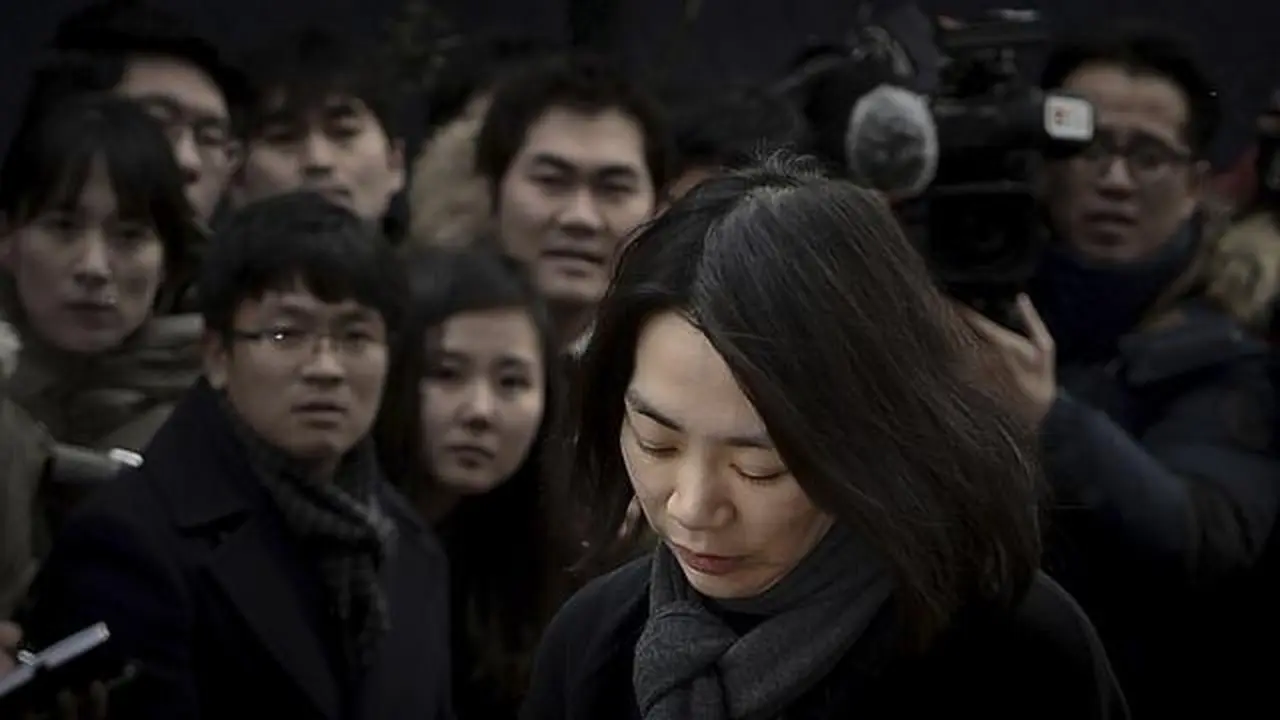 Putri Direktur Utama (Dirut) Korean Air Heather Cho