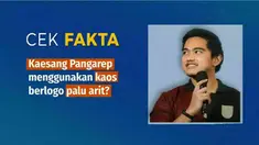 Beberapa waktu lalu beredar di media sosial, postingan foto putra bungsu Presiden Jokowi, Kaesang Pangarep memakai kaus berlogo palu arit. Benarkah demikian? Berikut penelusuran tim Cek Fakta Liputan6.