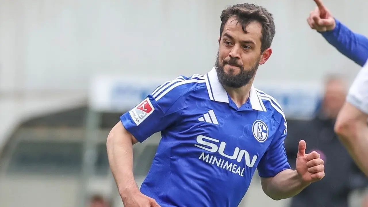 Gelandang Schalke 04, Amin Younes.