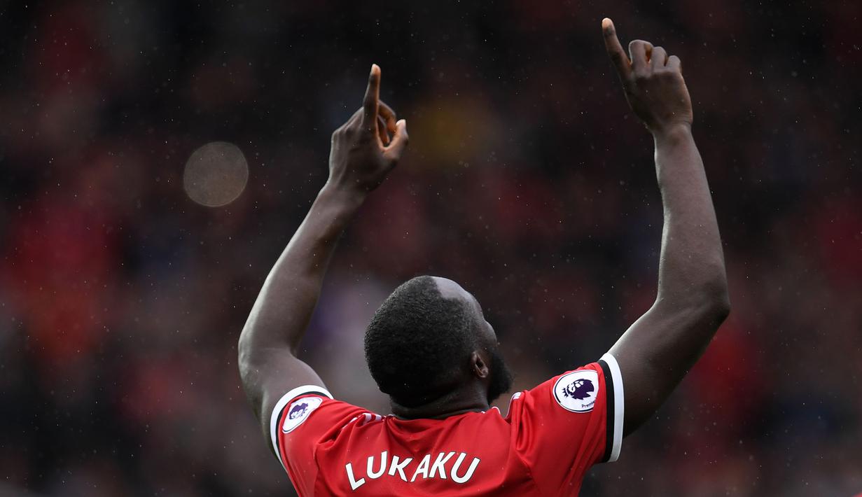 1. Romelu Lukaku (Manchester United) - 7 Gol. (AFP/Paul Ellis)