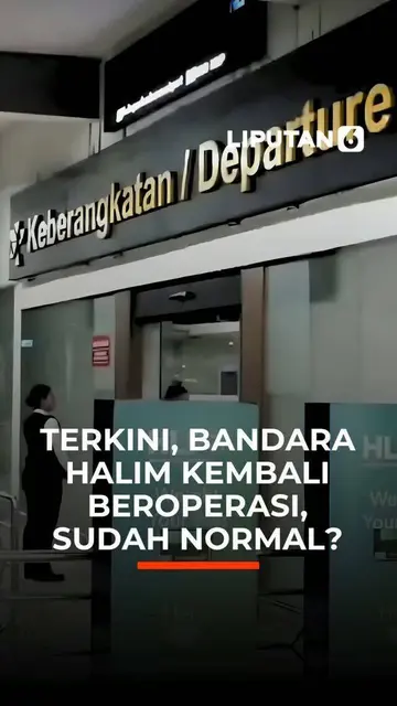Terkini, Bandara Halim Kembali Beroperasi, Sudah Normal?