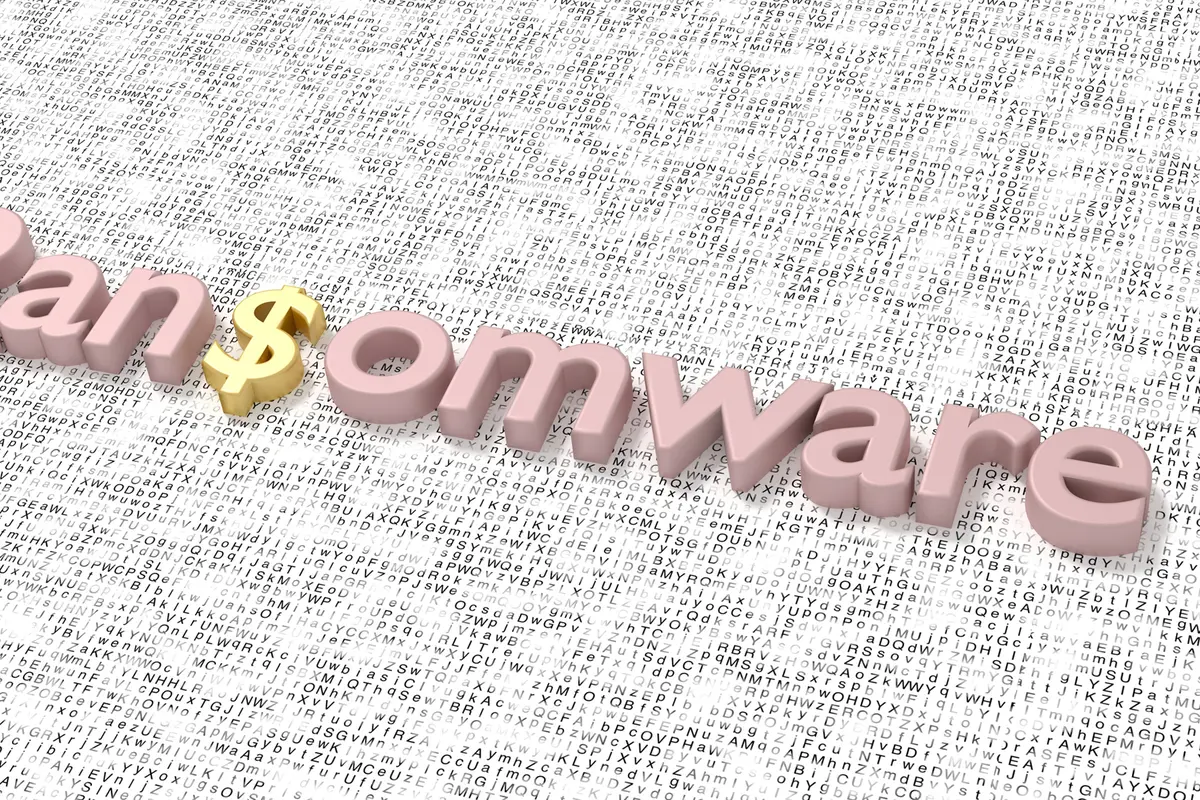 Ilustrasi Ransomware WannaCrypt atau Wannacry 