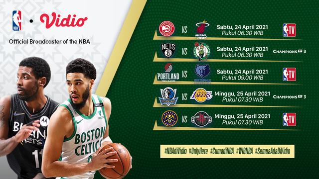Jadwal NBA di Vidio