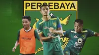 Persebaya Surabaya - Hambali Tholib, Rachmat Irianto, Samsul Arif (Bola.com/Adreanus Titus)