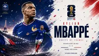 Kylian Mbappe - Timnas Prancis - Piala Dunia 2026. (Bola.com/AI-Generated Image)