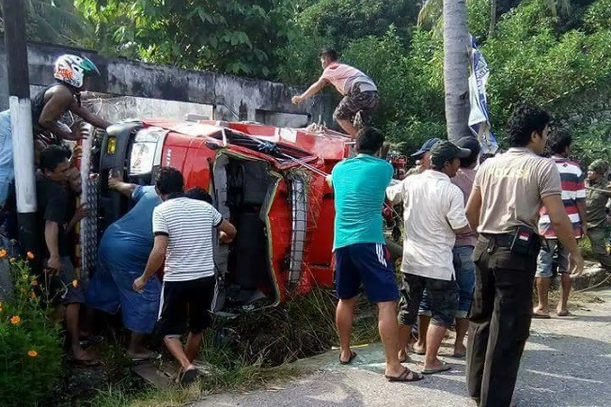 3 Personel Damkar Poso Tewas Saat Menuju Lokasi Kebakaran