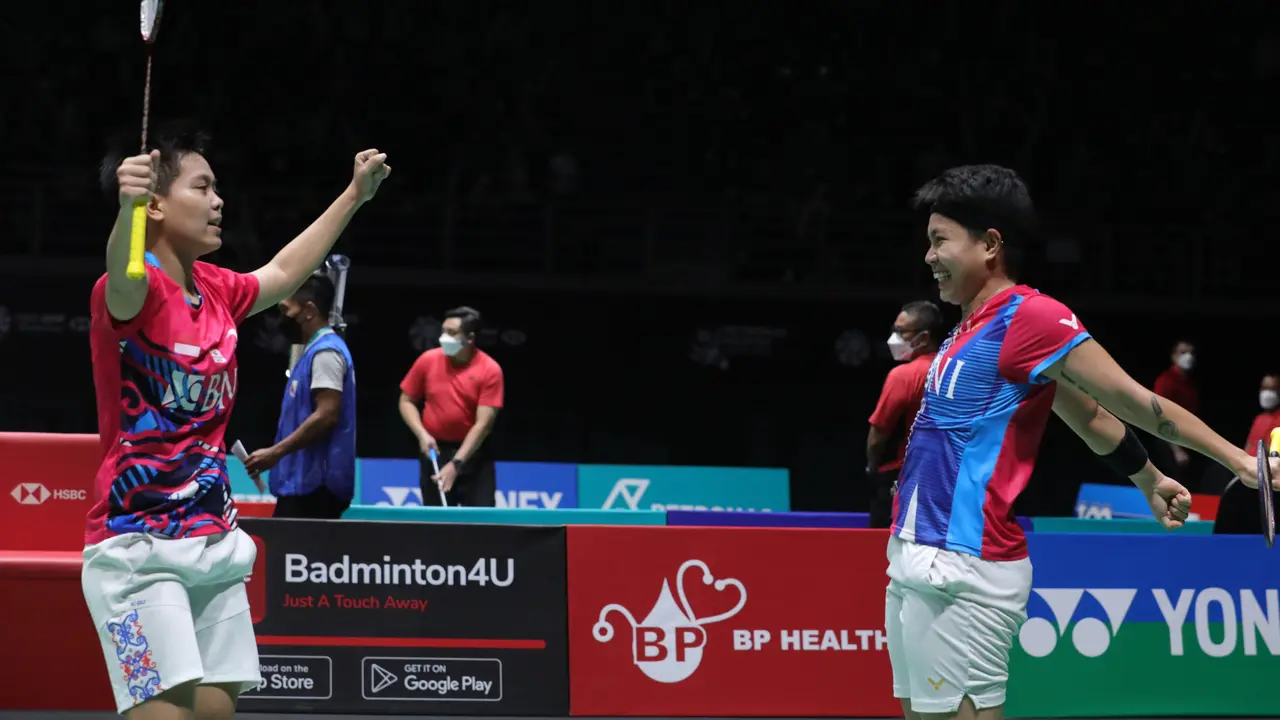 Apriyani Rahayu/Siti Fadia Silva Ramadhanti - Apri/Fadia - Malaysia Open 2022