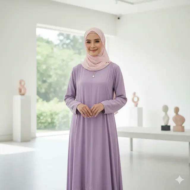 Baju Lilac Cocok dengan Jilbab Warna Apa? Ini 7 Rekomendasinya