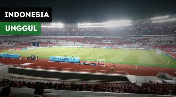 Berita video vlog suasana tribun Stadion Gelora Bung Karno saat gol penalti Stefano Lilipaly membuat Indonesia unggul 2-1 atas Timor Leste di Piala AFF 2018, Selasa (13/11/2018)