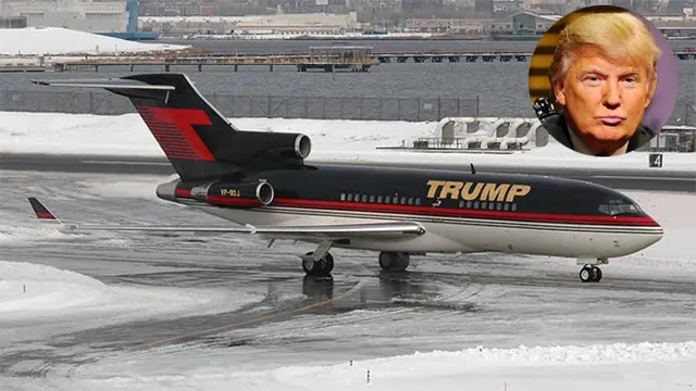 Pesawat Boeing 727 - Donald Trump