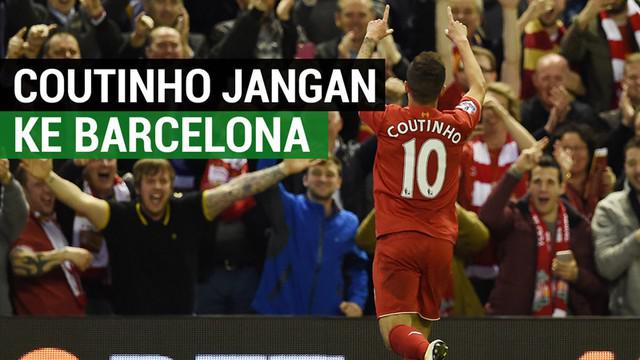 Berita video salah satu andalan pebulu tangkis Indonesia, Jonatan Christie, mengaku tidak ingin gelandang Liverpool, Philippe Coutinho, hengkang ke Barcelona. Mengapa atlet yang suka dengan Liverpool dan Barcelona ini memiliki harapan seperti itu?
