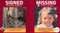 Pengumuman Romelu Lukaku gabung AS Roma dibarengi dengan informasi anak hilang. (Dok. AS Roma)