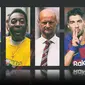 Kolase - Pemain Ruud Gullit, Pele, Lombardo, Suarez, Persie (Bola.com/Adreanus Titus)