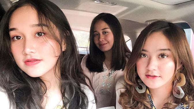 Tak hanya berdua, Salshabilla Adriani dan Nabila juga memiliki seorang kakak perempuan. (Liputan6.com/IG/@nabilarhv)