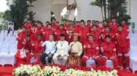Bima Sakti dan Timnas Indonesia U-16 Bangga Ikut Upacara Bendera di Istana Merdeka