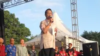 sejumlah tokoh menyerukan persatuan dalam deklarasi Bulan Pancasila melalui Konser Indonesia Damai #PANCASILARUMAHKITA di Yogyakarta