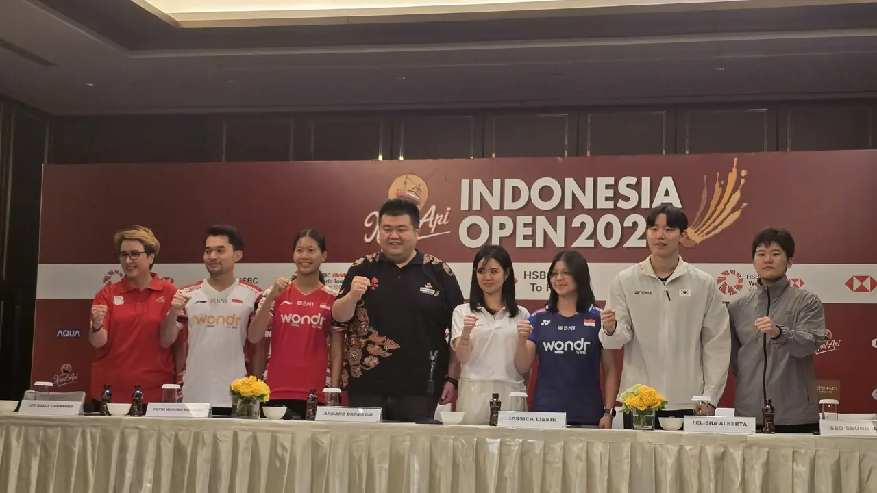 Jumpa Pers Indonesia Open 2025