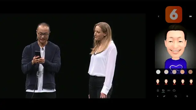 AR Emojis di Samsung Galaxy S9 dan Galaxy S9 Plus. Liputan6.com/Agustin Setyo W
