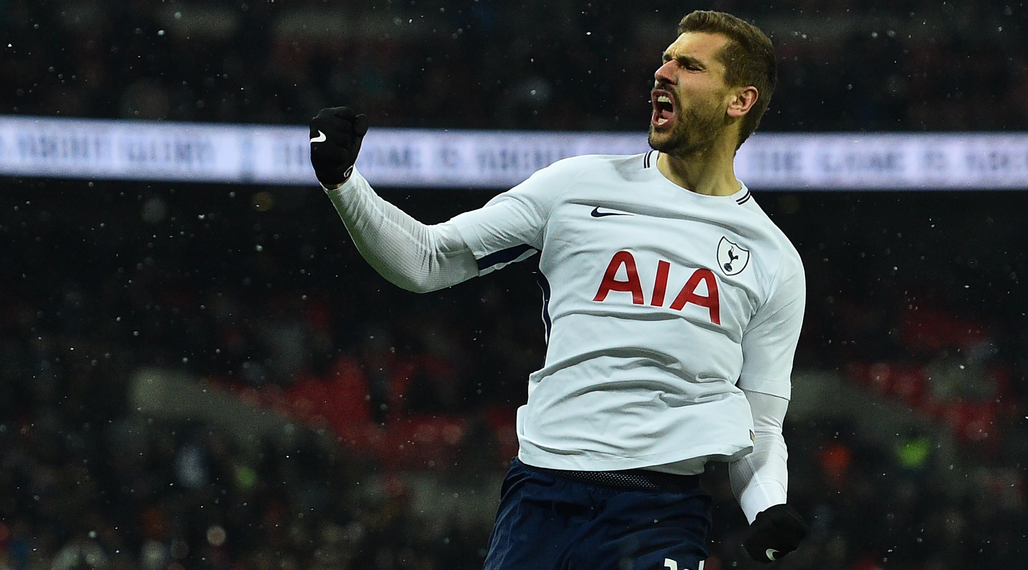 Striker Tottenham Hotspur Fernando Llorente (Glyn KIRK/AFP)