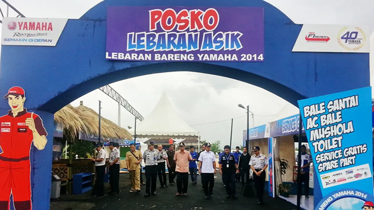Mudik Pakai Motor Yamaha? Ini Daftar Pos Jaga 