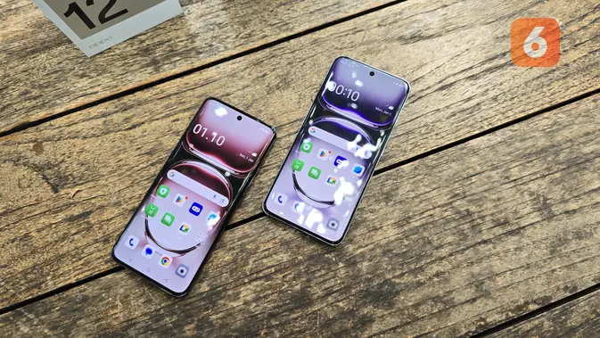 <p>OPPO Reno 12 series (Liputan6.com/ Agustin Setyo Wardani)</p>