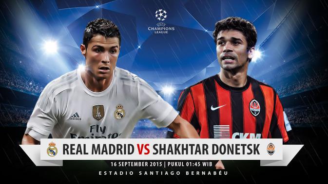 Real Madrid Vs Shakhtar Donetsk Formula Hentikan Ronaldo Bola Liputan6 Com