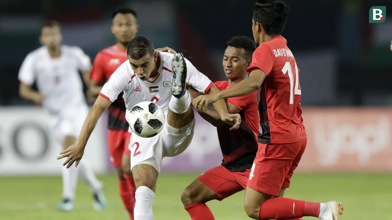 Sepak Bola : Indonesia Vs Palestina