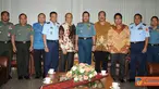 Citizen6, Cilangkap: Kunjungan ini dalam rangka silaturahmi dan rencana pelaksanaan Hari Raya Nyepi yang akan diselenggarakan di Mabes TNI Cilangkap. (Pengirim: Badarudin Bakri)